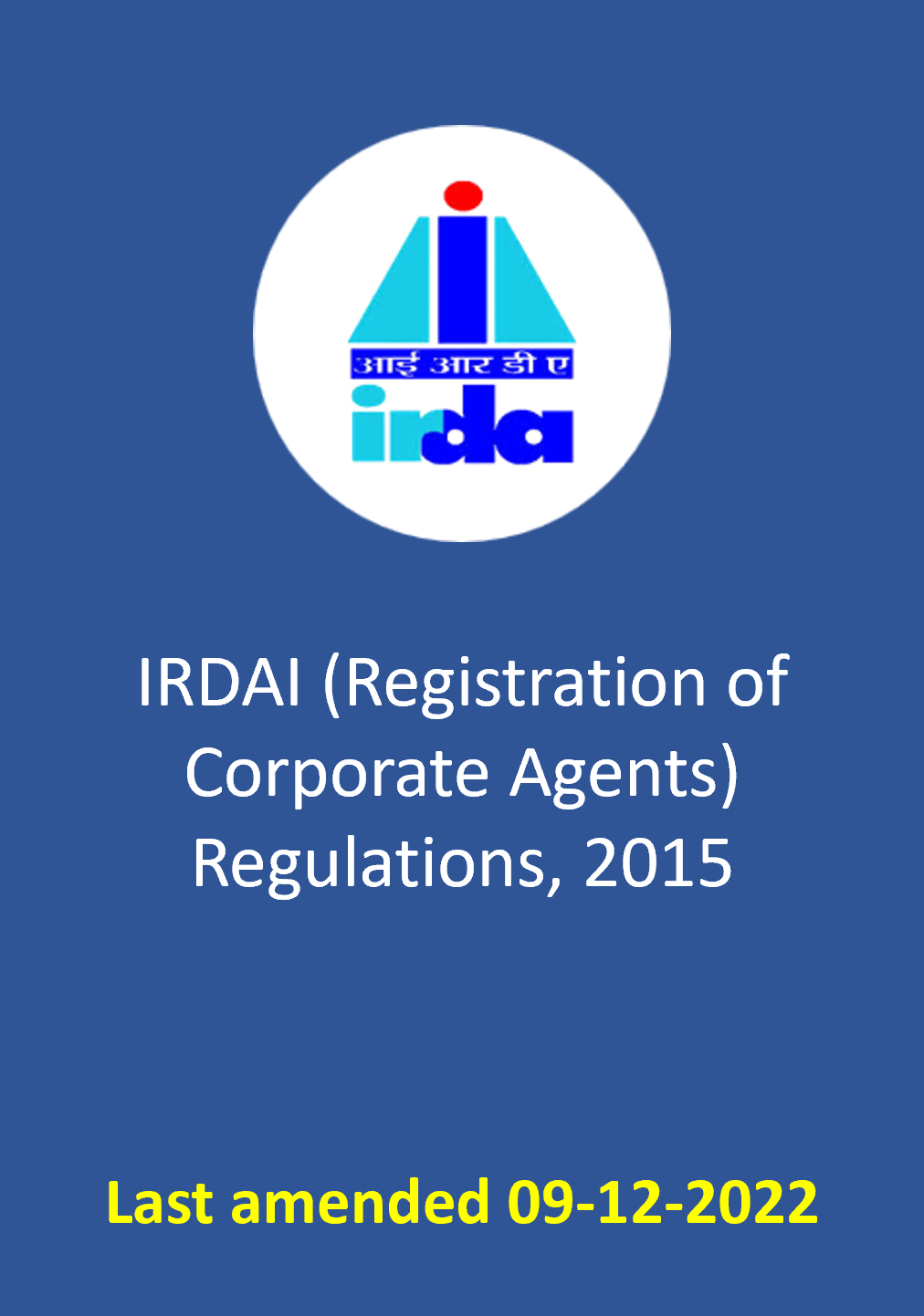 IRDAI (Registration of Corporate Agents) Regulations, 2015